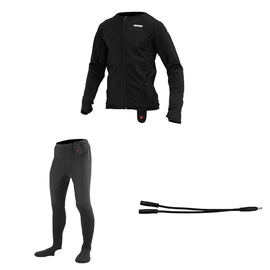 KOMINE EK-317 12V WP ブラックジャケット　Lサイズ Webike | KOMINE コミネ EK-317 12V WP ストレッチE-ミドル